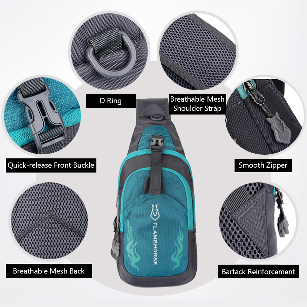 Men Sling Backpack Chest Cross – Cycling Commuter Backpack Waterproof Bewertung und Preis