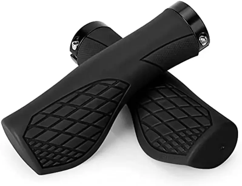 Alloy and Rubber Bike Grips -  – Commuting On Mountain Bike Bewertung und Preis