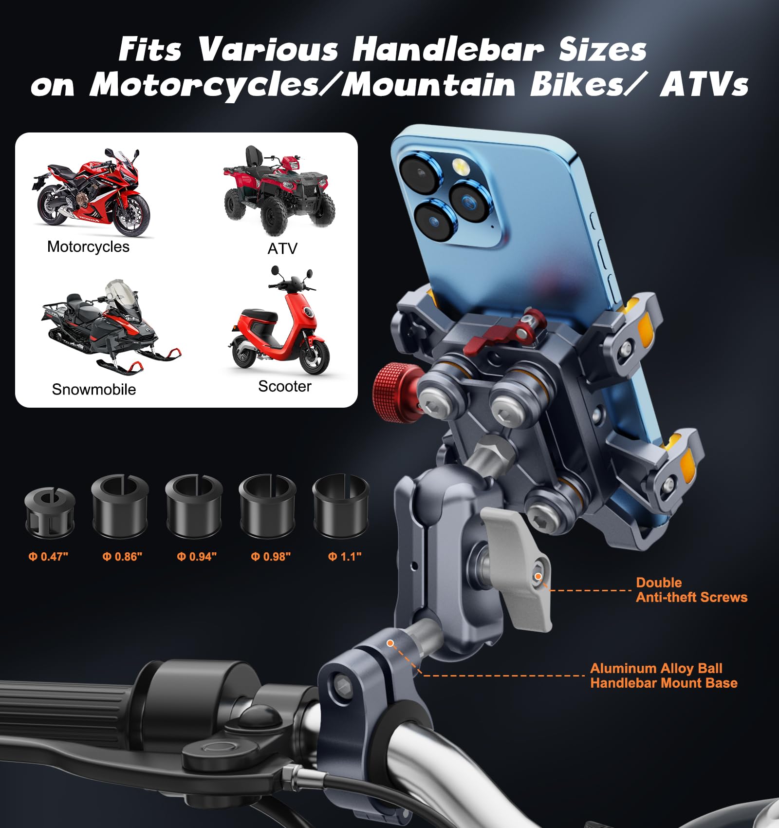 Heavy-Duty Motorcycle Phone Mo – U Lock Heavy Duty Bewertung und Preis