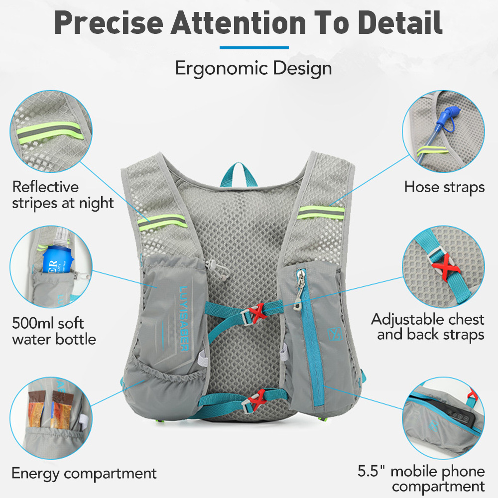 5L Ultra-light Hydration Vest  – Cycling Commuter Backpack Waterproof Bewertung und Preis