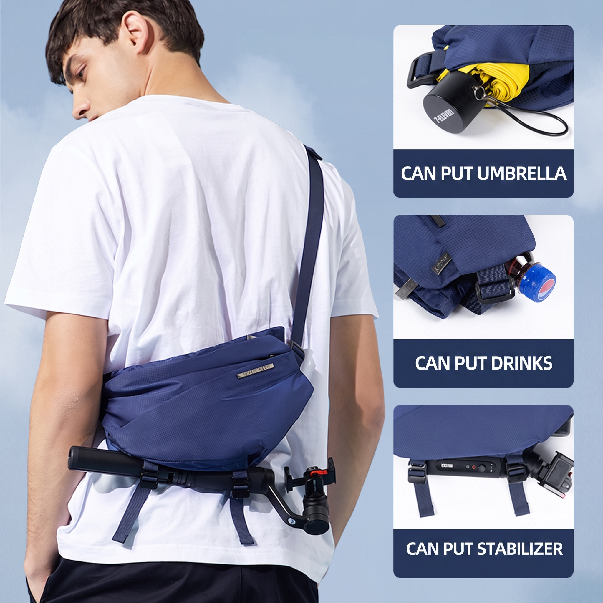 Trendy Unisex Crossbody Functi – Cycling Commuter Bag Bewertung und Preis