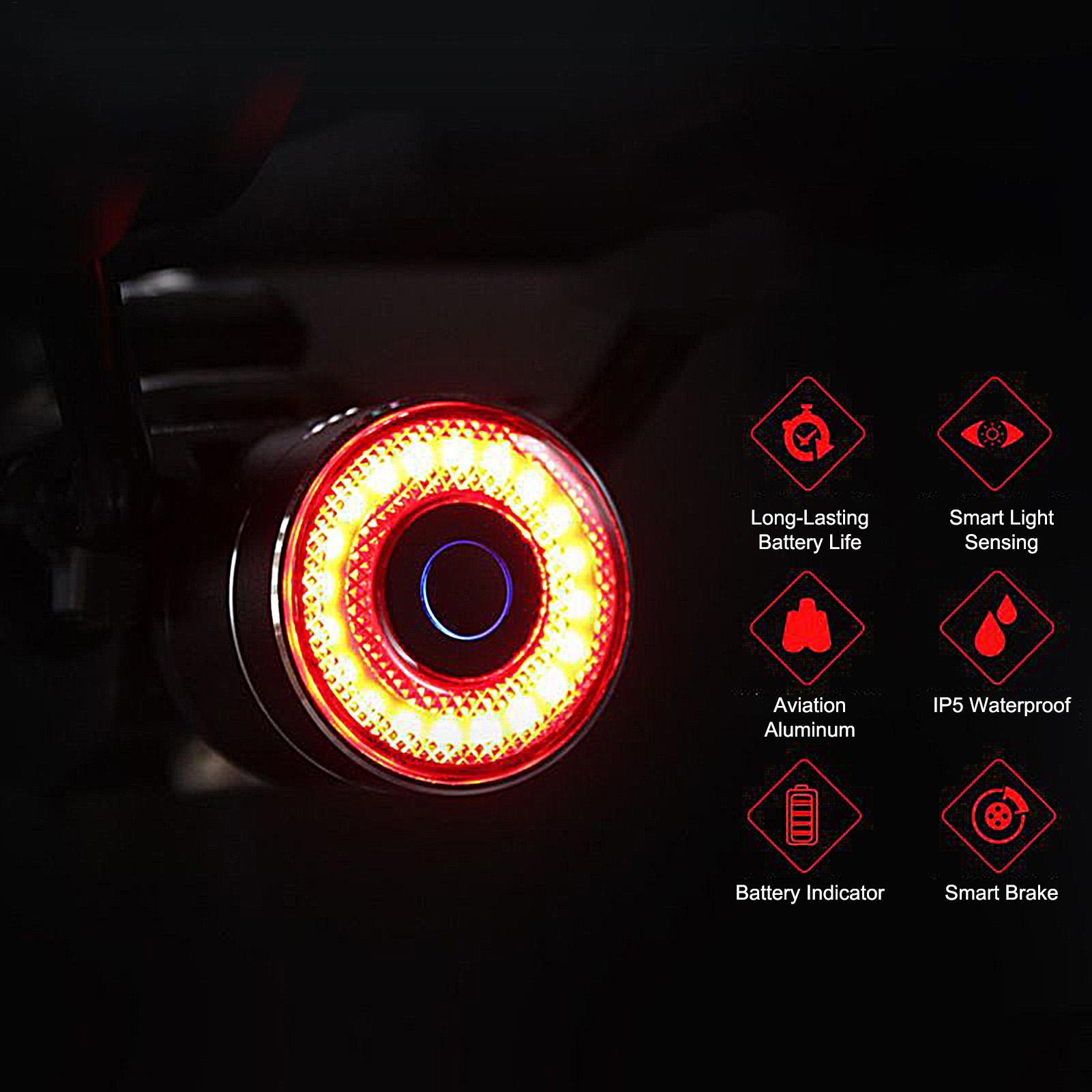 Bicycle Brake Light Smart Bike – Cycling For Commute Bewertung und Preis