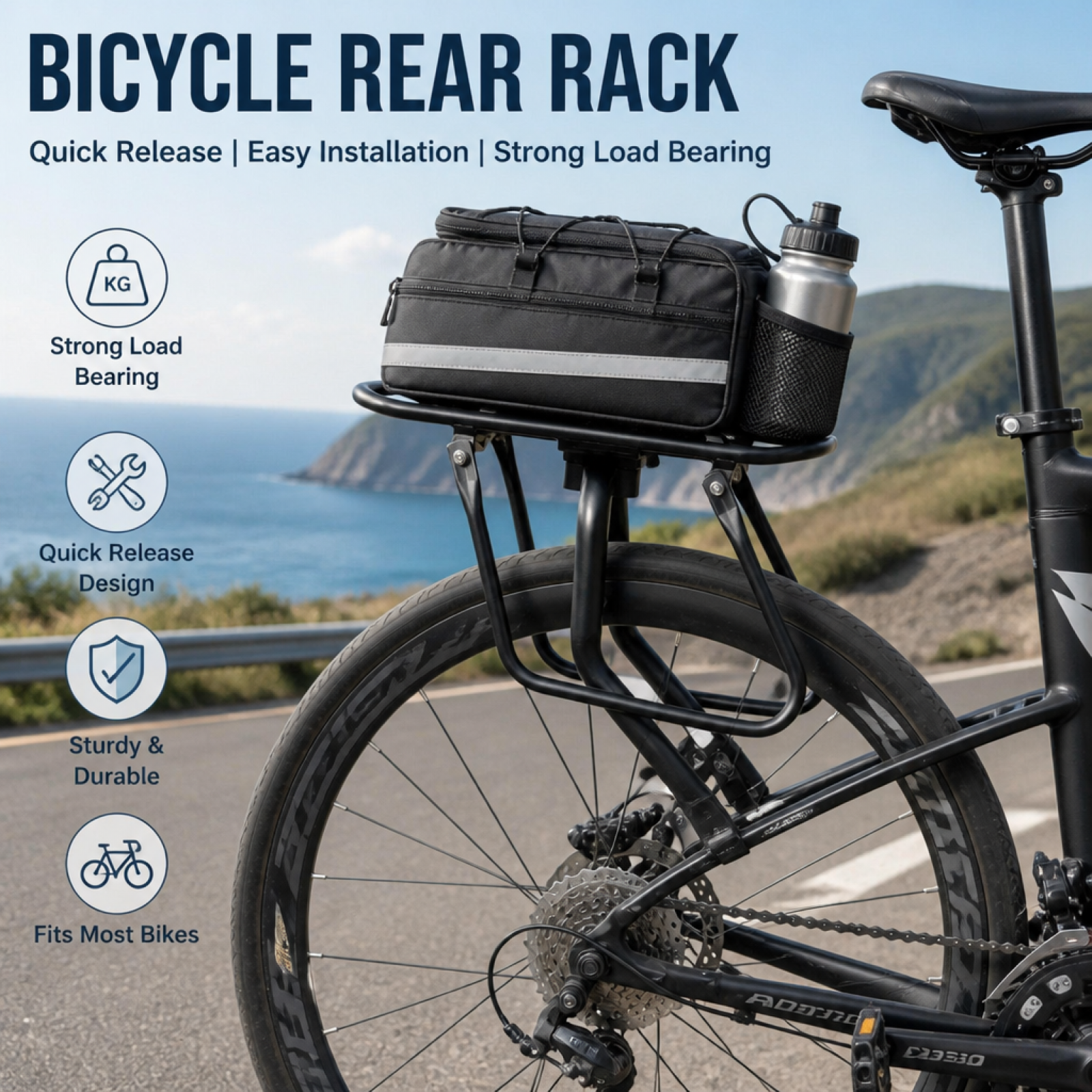 Quick Release Cycle Cargo Rack – Cycling For Commute Bewertung und Preis