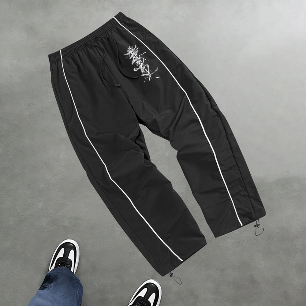 Men's Creative Ink Wash Print  – Cycling Commuter Trousers Bewertung und Preis