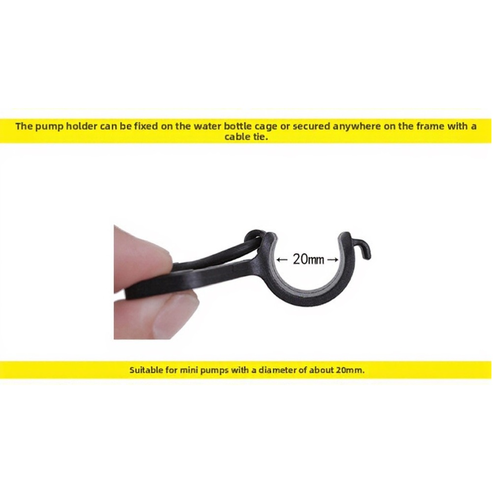 Floor Pump Holder Set 2pcs Nyl – Bike Pump Frame Mount Bewertung und Preis