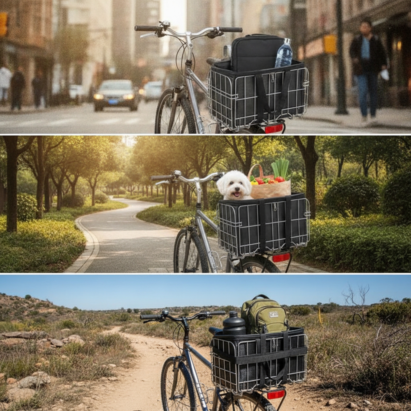 Cycle Basket with Inner Bag Co – Cycling Commuter Bag Bewertung und Preis
