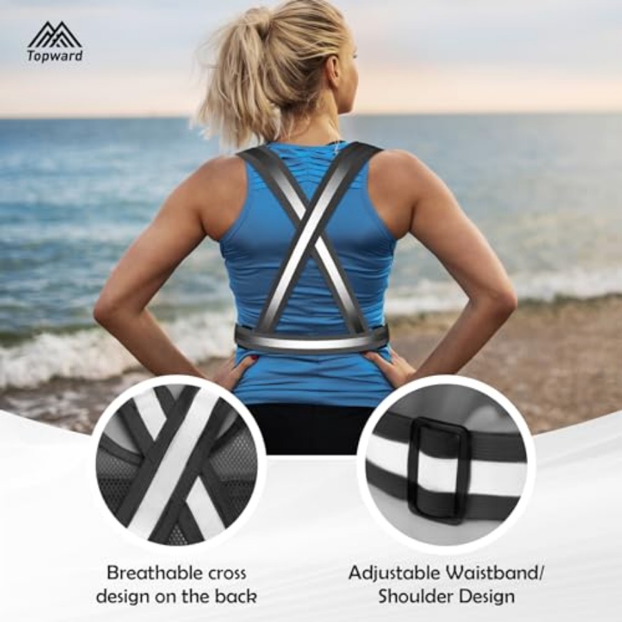 Topward Running Vest Chest Pho – Reflective Vest Cycling Bewertung und Preis