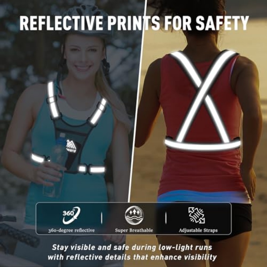 Topward Running Vest Chest Pho – Reflective Vest Cycling Bewertung und Preis