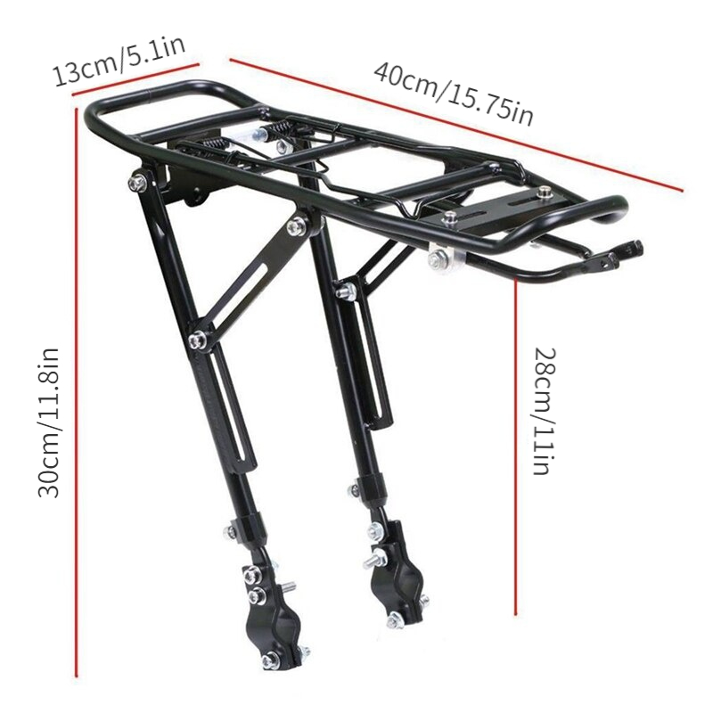 1PC Alloy Rear Bicycle  Rack C – Cycling Commuter Bag Bewertung und Preis