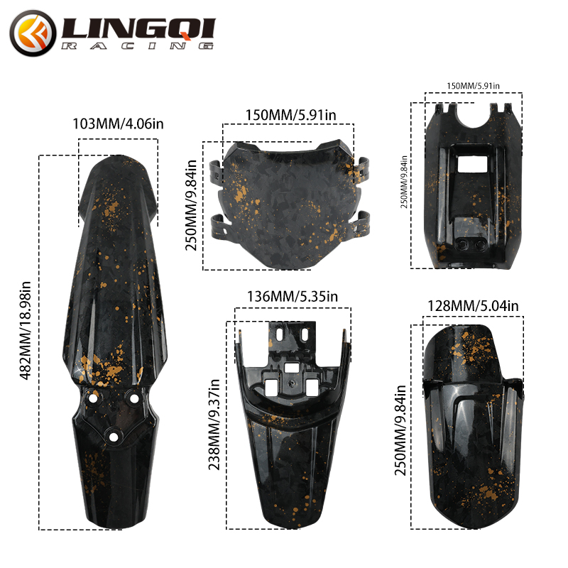 LINGQI Front Rear Mudguard Pit – Bike Light Front Rear Bewertung und Preis