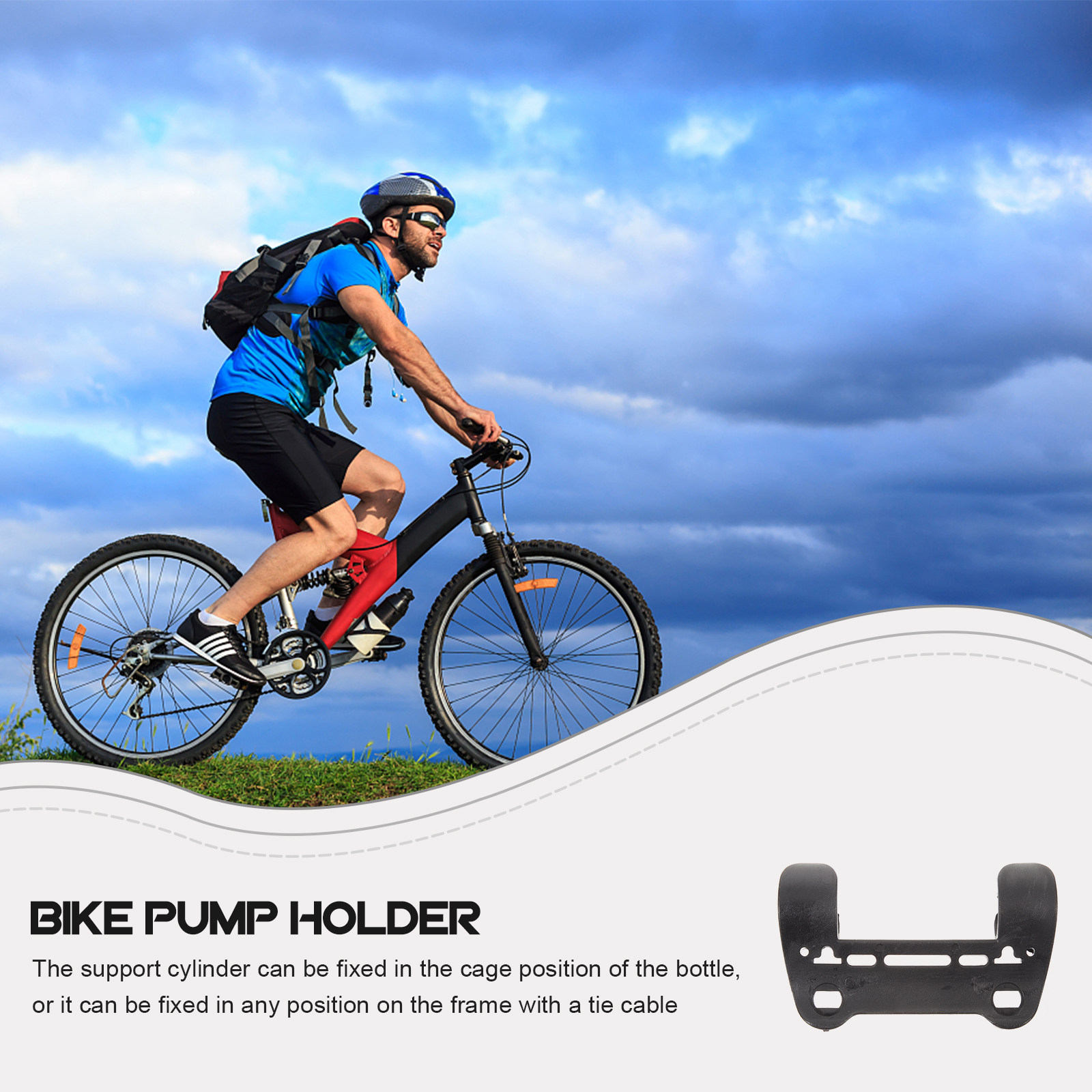 Lightweight Bike Pump Support  – Bike Pump Frame Mount Bewertung und Preis