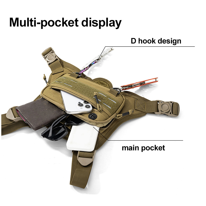 Tactical Front Chest Rig Bag V – Reflective Vest Cycling Bewertung und Preis