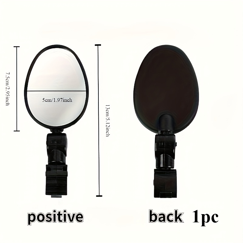 1/2PCS  Bike Mirrors, Acrylic  – Mirror Handlebar Convex Bewertung und Preis