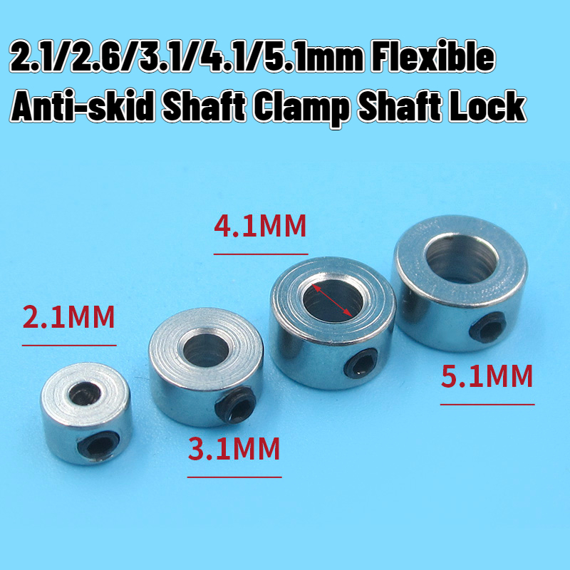 5pcs Metal 2.1mm/2.6mm/3.1mm/4 – Cable Lock Flexible Bewertung und Preis
