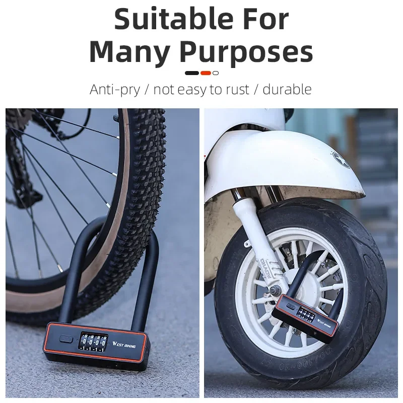 WEST BIKING Combination Bike U – U Lock Heavy Duty Bewertung und Preis