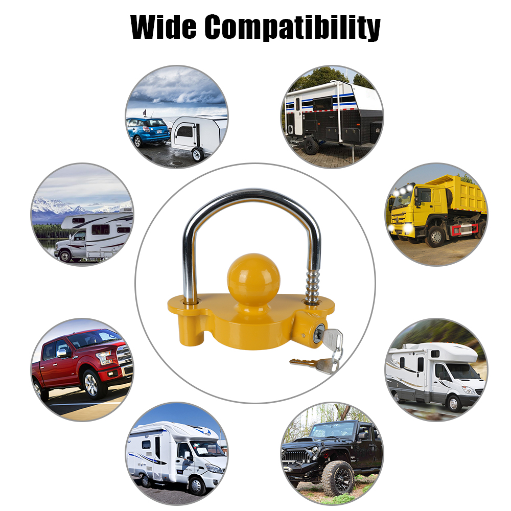 Tow Ball Security Anti-Theft T – U Lock Heavy Duty Bewertung und Preis