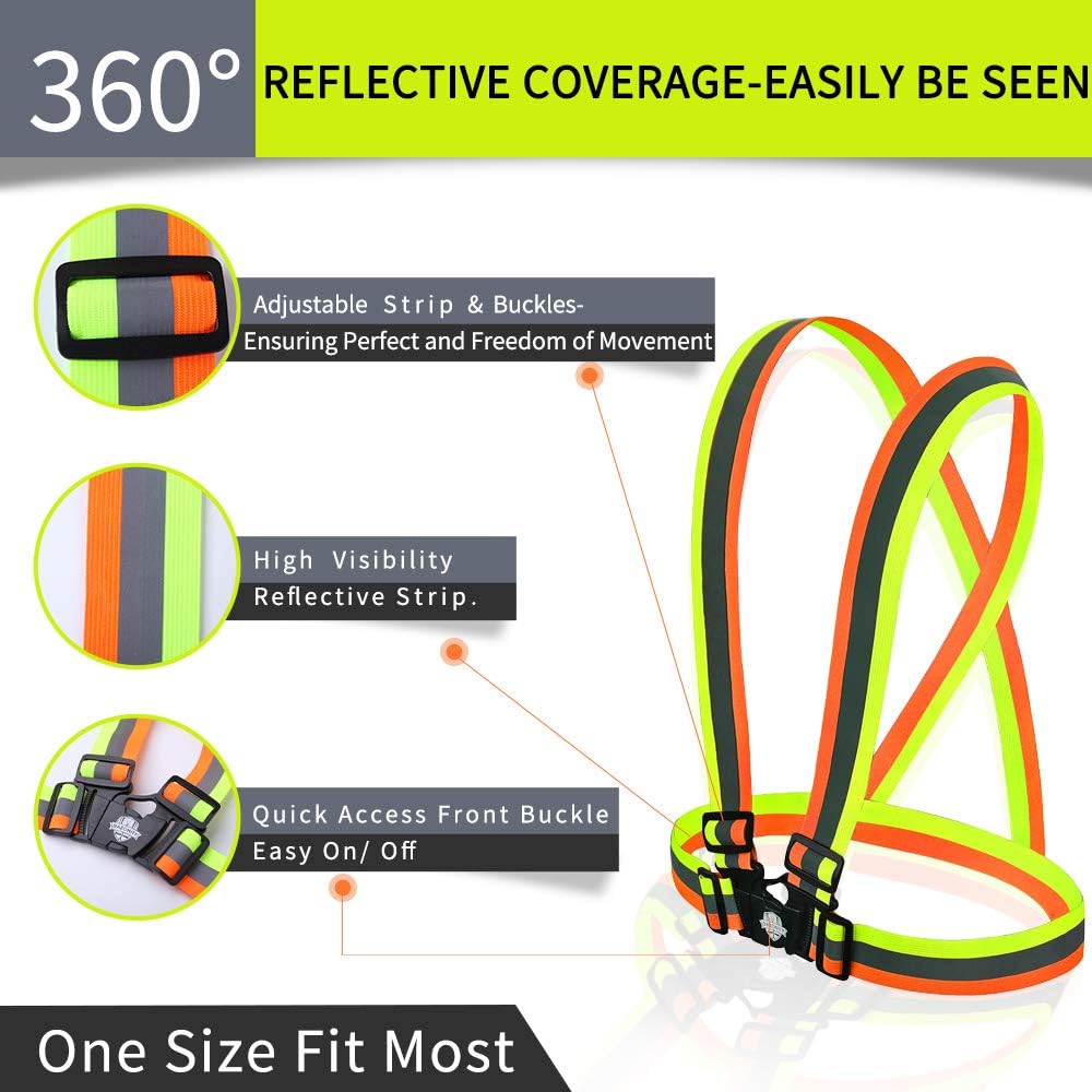 10 Pack High Visibility Safety – Reflective Vest Cycling Bewertung und Preis