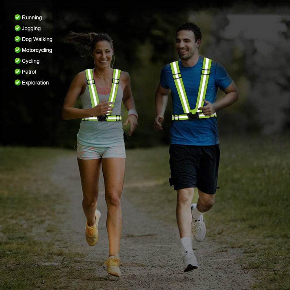 1Pcs Night Running Vest High V – Reflective Vest Cycling Bewertung und Preis