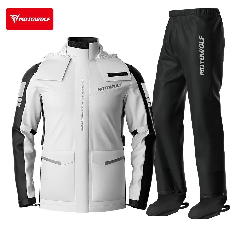 Motowolf Reflective Motorcycle – Cycling Commuter Rain Jacket Bewertung und Preis