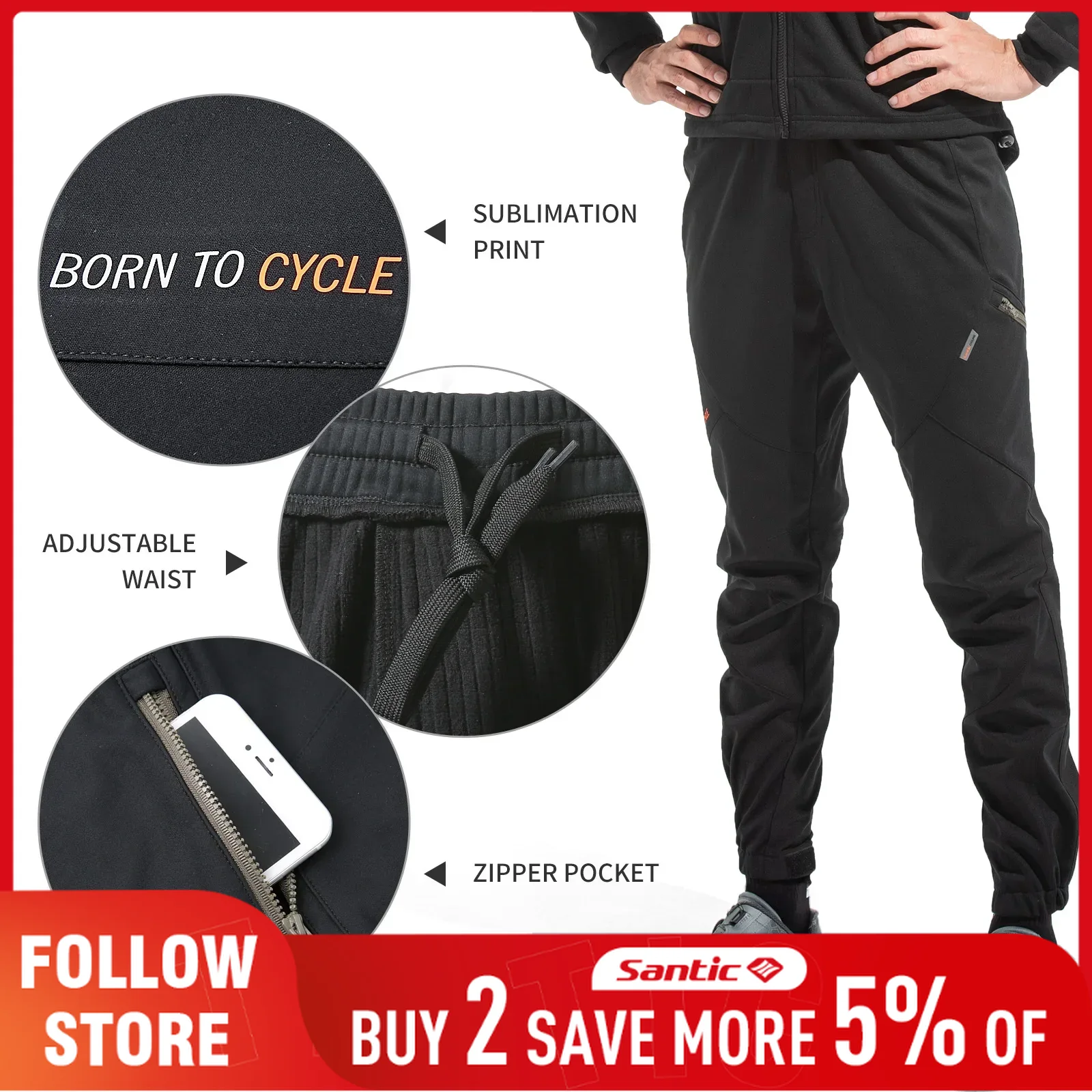 Santic Casual Cycling Pants Me – Cycling Commute Pants Bewertung und Preis