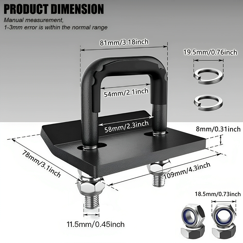 Universal U-Bolt Anti-Rattle S – U Lock Heavy Duty Bewertung und Preis