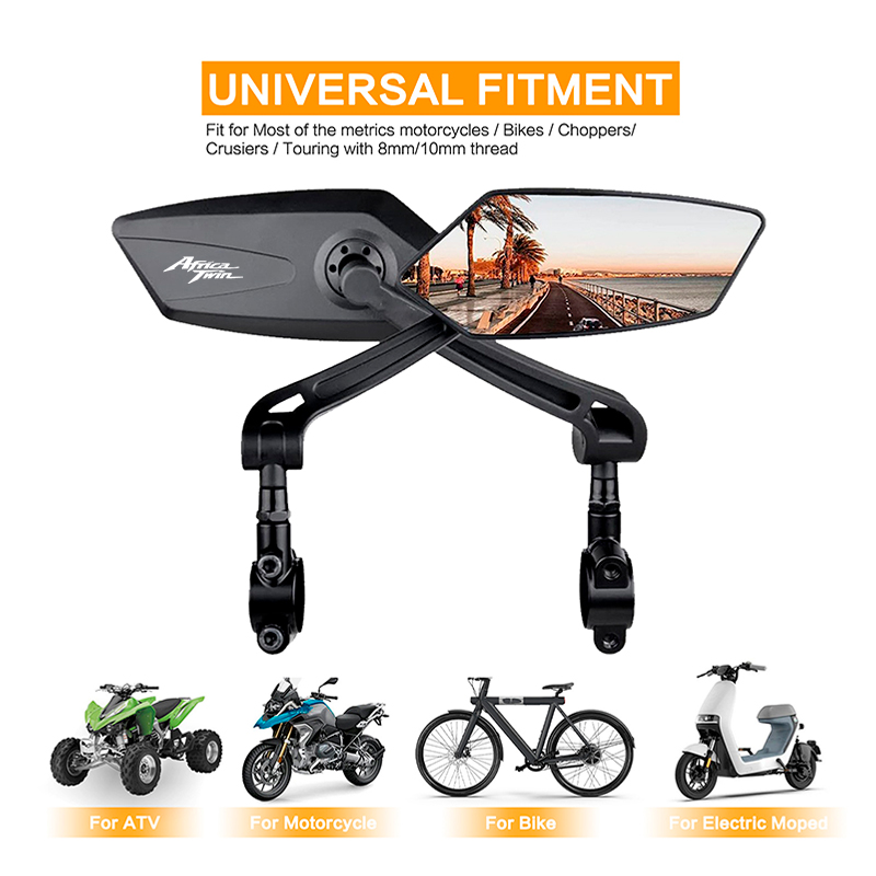 Motorcycle Handlebar Mirror Fo – Mirror Handlebar Convex Bewertung und Preis