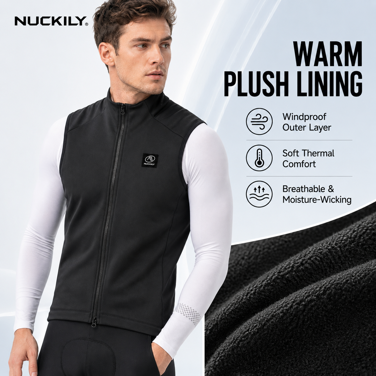 NUCKILY Men Cycling Vest Windp – Reflective Vest Cycling Bewertung und Preis