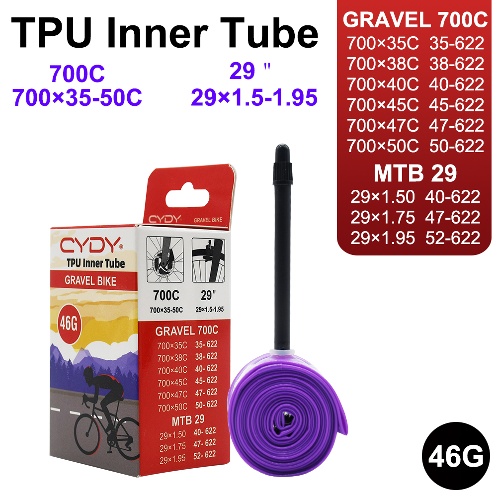 46g CYDY TPU gravel Bicycle In – Inner Tube 700C Bewertung und Preis