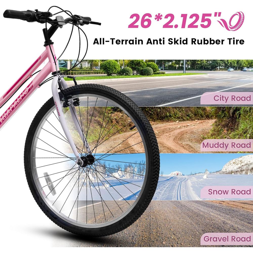 21-Speed 24/26 Inch Women's Mo – Cycling For Commute Bewertung und Preis