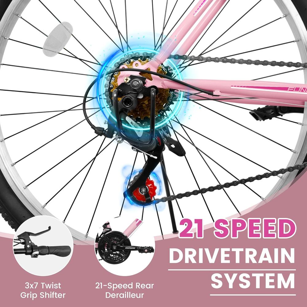 21-Speed 24/26 Inch Women's Mo – Cycling For Commute Bewertung und Preis