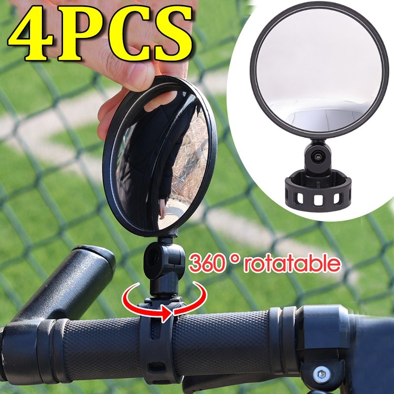 1-4PCS Bicycle Rearview Mirror – Mirror Handlebar Convex Bewertung und Preis
