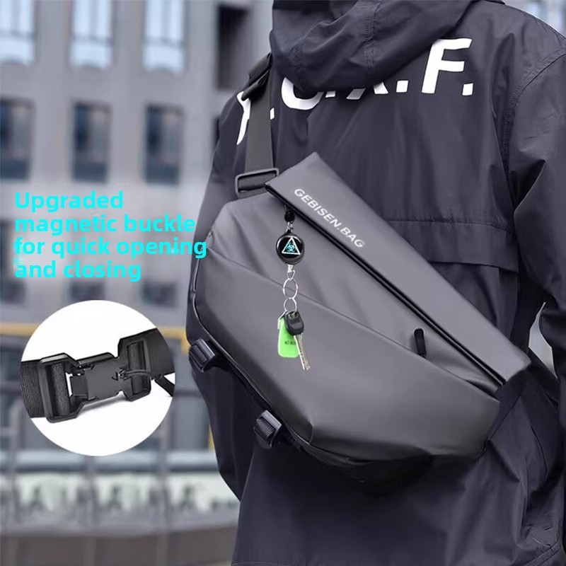 Magnetic Buckle Men Crossbody  – Cycling For Commute Bewertung und Preis