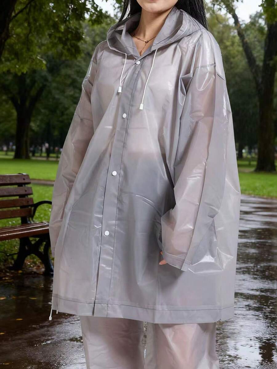 2pcs Unisex full-body rain sui – Cycling Commuter Rain Jacket Bewertung und Preis