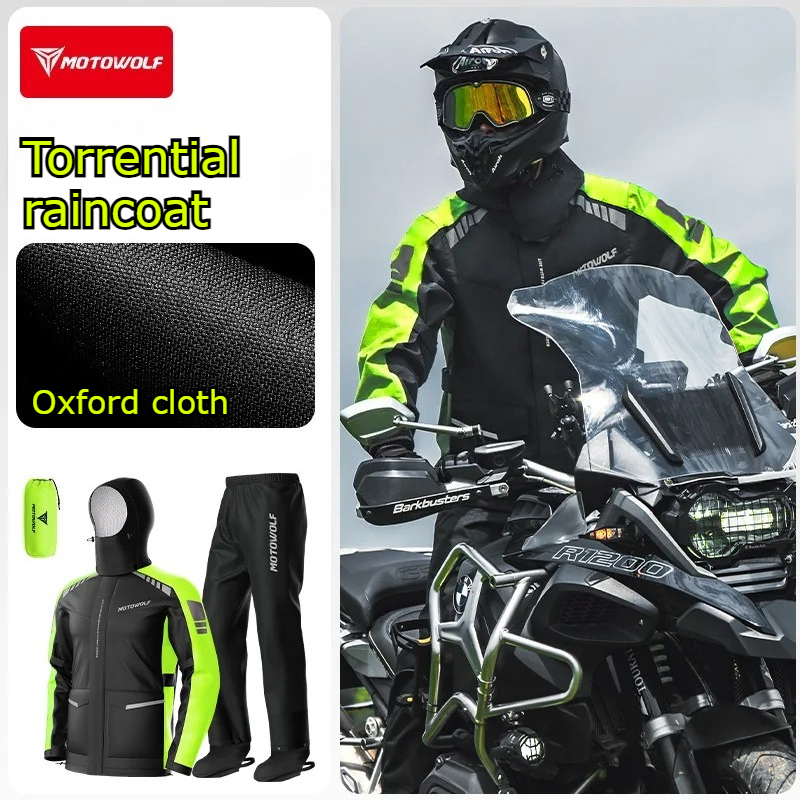 Motowolf Reflective Motorcycle – Cycling Commuter Rain Jacket Bewertung und Preis
