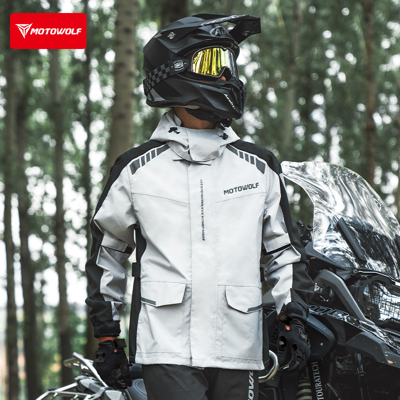 Motowolf Reflective Motorcycle – Cycling Commuter Rain Jacket Bewertung und Preis